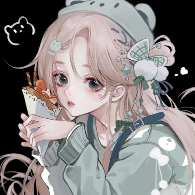 动	漫女生头像唯美,当壁纸可爱